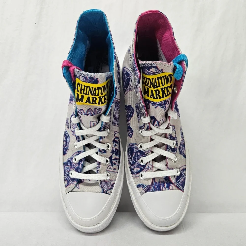 Converse‎ Chuck 70 Hi Batman x Chinatown Market 167512C White Purple Men Size 8